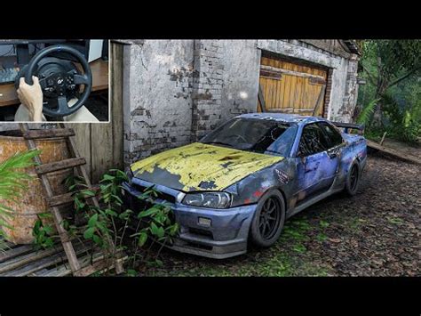 Rebuilding Nissan Skyline GTR R34 Forza Horizon 5 Thrustmaster