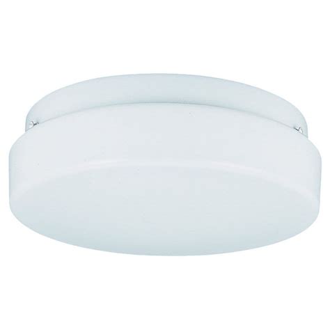 Sea Gull Lighting 3 Light White Fluorescent Ceiling Fixture The Home Depot Canada