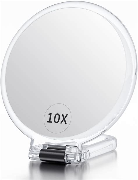 Amazon Floxite Fl H X X Hand Held Sided Mirror With Stand