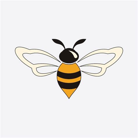 Abeja Logo Vector Ilustraci N Dise O Icono Logo Vector Premium