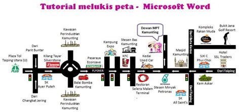 Cara Nak Buat Pelan Lokasi Guna Microsoft Word - AxeltaroRamsey