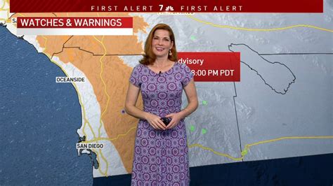 Dagmar Midcap’s Evening Forecast For June 27 2022 Nbc 7 San Diego