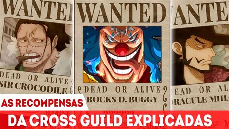 As Novas Recompensas De Mihawk Buggy E Crocodile Explicadas O NÍvel