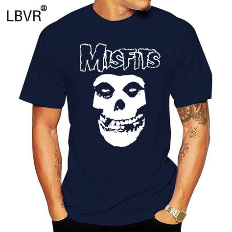 The Misfits Skull Psychobilly Horror Punk Goth S 2xl Mens Black T Shirt