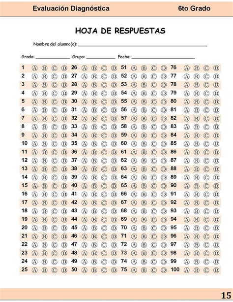 EvaluaciÓn Diagnostica 1° 2 ° 3° 4° 5° 6° Grado Primaria Evaluacion Grado Primarias