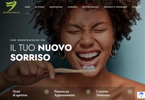 Online Il Sito Web Dello Studio Dentistico Cal