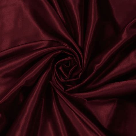 Cali Fabrics Burgundy Charmeuse Satin