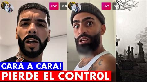 Un Lio Feo Anuel Pierde El Contr L Con Arcangel Cara A Cara Fn Youtube