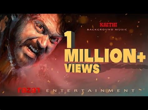 Kaithi Karthi Original Background Theme Music BGM By Raj Bharath