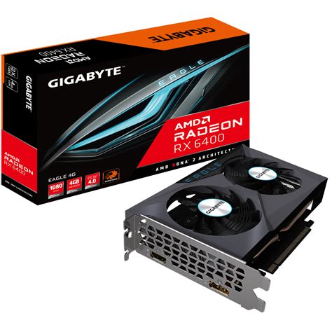 Radeon™ RX 6400 EAGLE 4G Support | Graphics Card - GIGABYTE Global