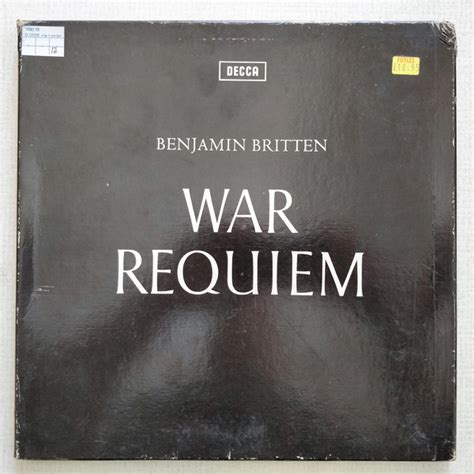 Benjamin Britten War Requiem Vinyl Discogs