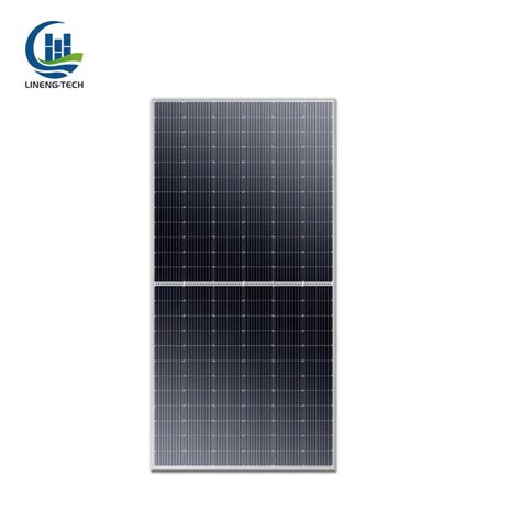 OEM Solar Panel TUV Manufacturer 540W 550W PV Modules Bifacial Mono