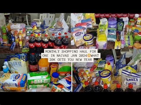 Vlog Shopping Grocery Haul What K Gets You Kenyan Economy