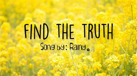 Find The Truth Rainy Lyric Video Detective Conan Zero No Tea Time