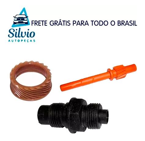 Kit Engrenagem C pinhão Do Velocimetro gol saveiro parati Frete grátis