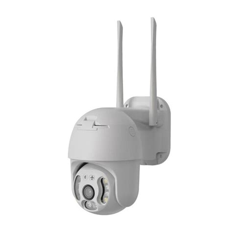 C Mara Ip Exterior Wifi Seguridad Control Giro Voz Sensor