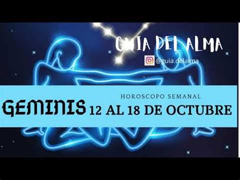 Geminis Horoscopo Semanal Del Al De Octubre Detente Mira Y