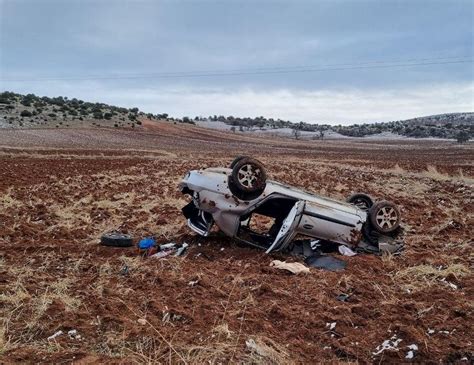 Takla Atan Ara Tan Emniyet Kemeri Sayesinde Kazay Yaralanmadan Atlatt