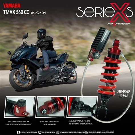 Profender X Series Suspension Yamaha Tmax 530yamaha Tmax 560 Motorcycles Motorcycle