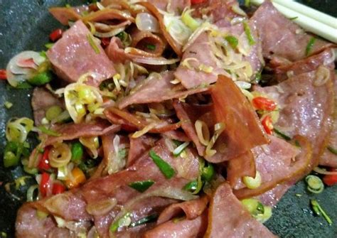 Resep Smoked Beef Sambal Matah Oleh Nura Fajria Cookpad