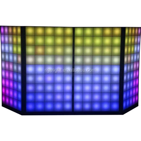 Led Digital Dj Booth Facade For Stage Show - Buy Led Stage Light,Led ...