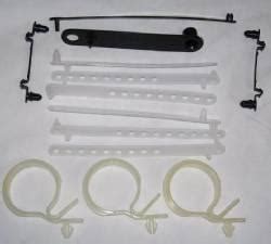 Buy New Mopar 1971 72 B Body 1971 74 E Body Under Hood Strap Kit White