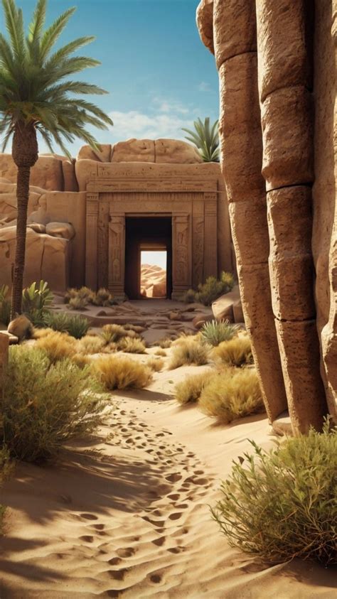 A Scavenger Hunt In A Mystical Desert Oasis In 2024 Desert Oasis