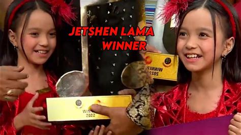 Jetshen Lama Winner Of Saregamapa Lil Champs Saregamapa Lil Champs