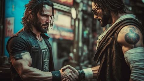 Gamepressure Keanu Reeves Loves Playing Johnny Silverhand In