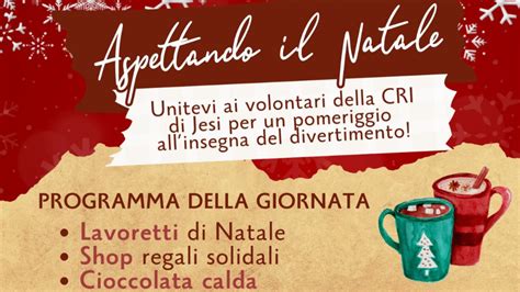 Croce Rossa Le Iniziative Natalizie