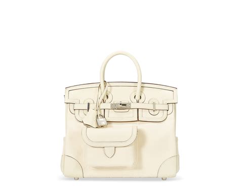 A Limited Edition Nata Toile Goeland And Swift Leather Cargo Birkin 25