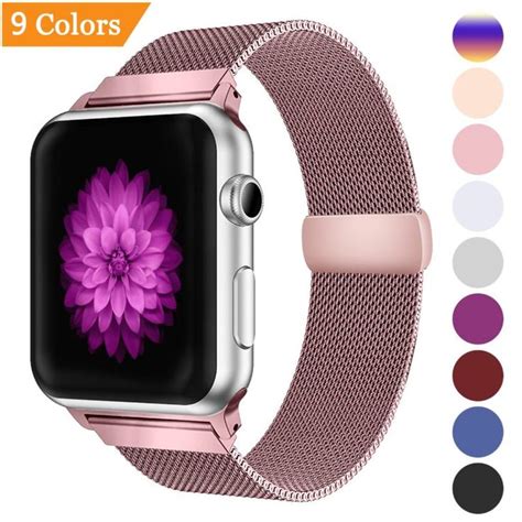 Stylish Milanese Loop Replacement Band For Apple Watch