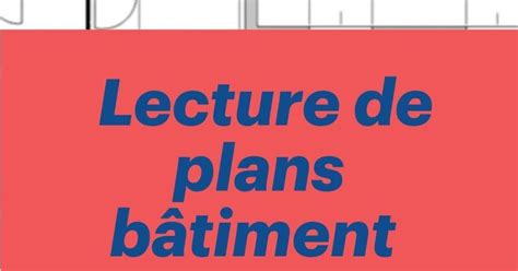 Lecture de plans bâtiment exercice corrigé