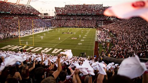 Univ Of South Carolina Gamecocks Football Vs Wofford College Terriers