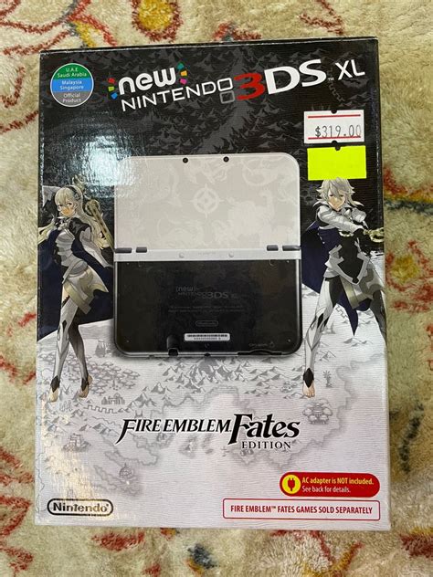 Nintendo 3ds Xl Fire Emblem Fates Edition Video Gaming Video Game Consoles Nintendo On Carousell