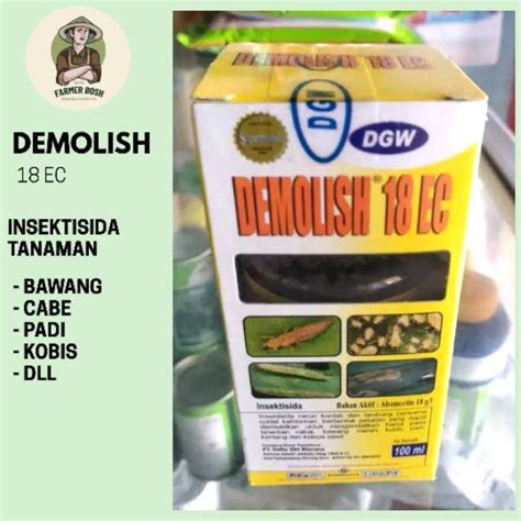 Jual Insektisida Demolish Ec Ml Pestisida Obat Tanaman