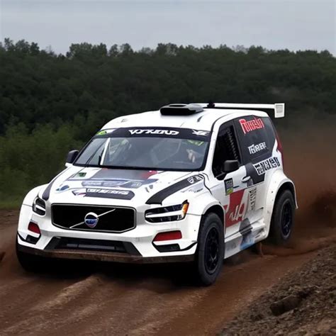 Modern Volvo Van Modified For Rally Racing Xc40 Style