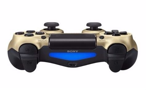 Controle Ps4 Dourado Dual Shock Gold Wirelles 100 Original R 299 99