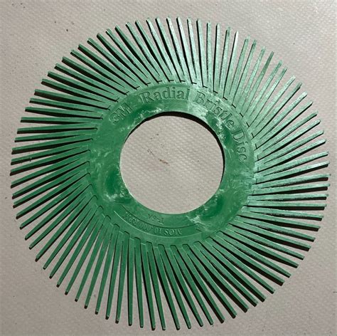 3m 27662 Radial Bristle Discs Without Adaptor 50 Grade 6 Pack Of 35