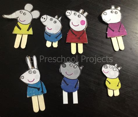 Peppa Pig Printable Crafts