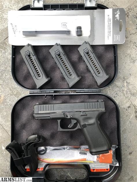 Armslist For Saletrade Glock 44 22lr With Threaded Barrel And 4 Mags