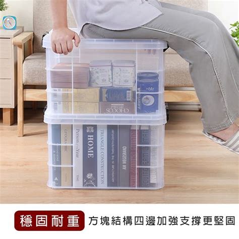 Keyway 聯府 《真心良品》強固型掀蓋式整理箱45l 2入組 Pchome 24h購物