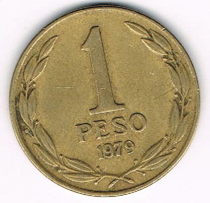 1 Peso, Chile, 1979 - For Sale, Buy Now Online - Item #755830