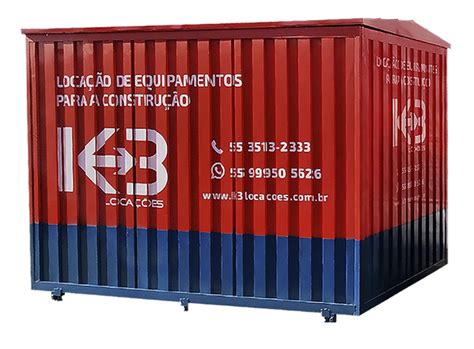 Container para Obras 2 00M X 3 00M K3 LOCAÇÕES