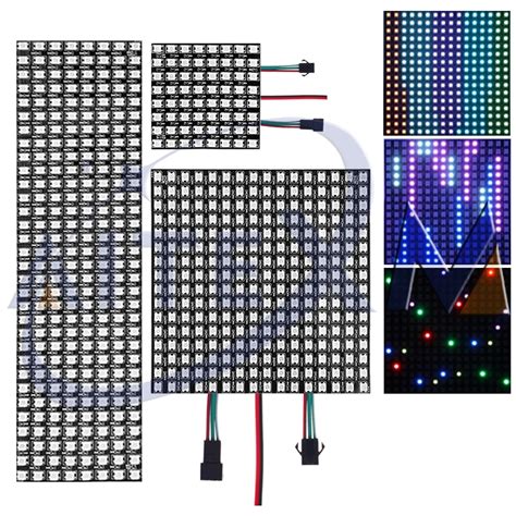 Ws2812b Rgb Led Digital Flexible Individually Addressable Panel Light