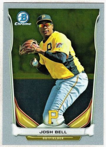 Josh Bell Bowman Chrome Draft Top Prospects Rc Ebay