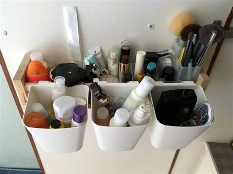 You'll have space for this simple $8 makeup organizer - IKEA Hackers