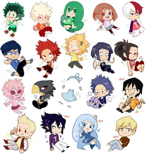 Pin By 𝓓𝓪𝓻𝔂𝓮𝓵𝓲•知恵 ━━━━━━━ ⸙ On Boku No Hero Academia Anime Chibi