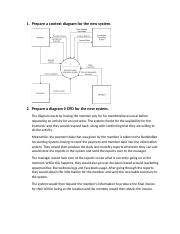 Ch A Case Study Docx Prepare A Context Diagram For The New