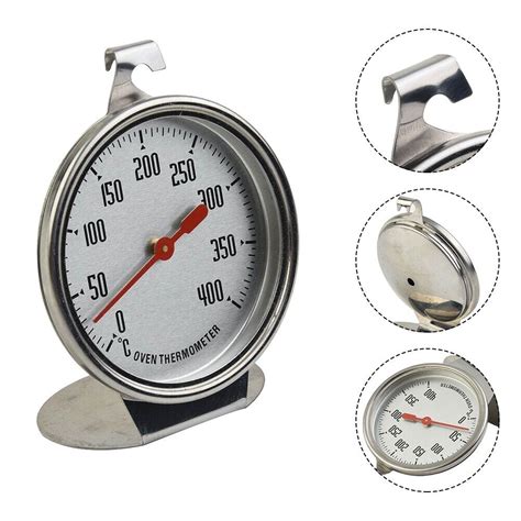 Accurate Gadgets Oven Thermometer Measure Thermometer Stainless Steel 9x7cm Ebay